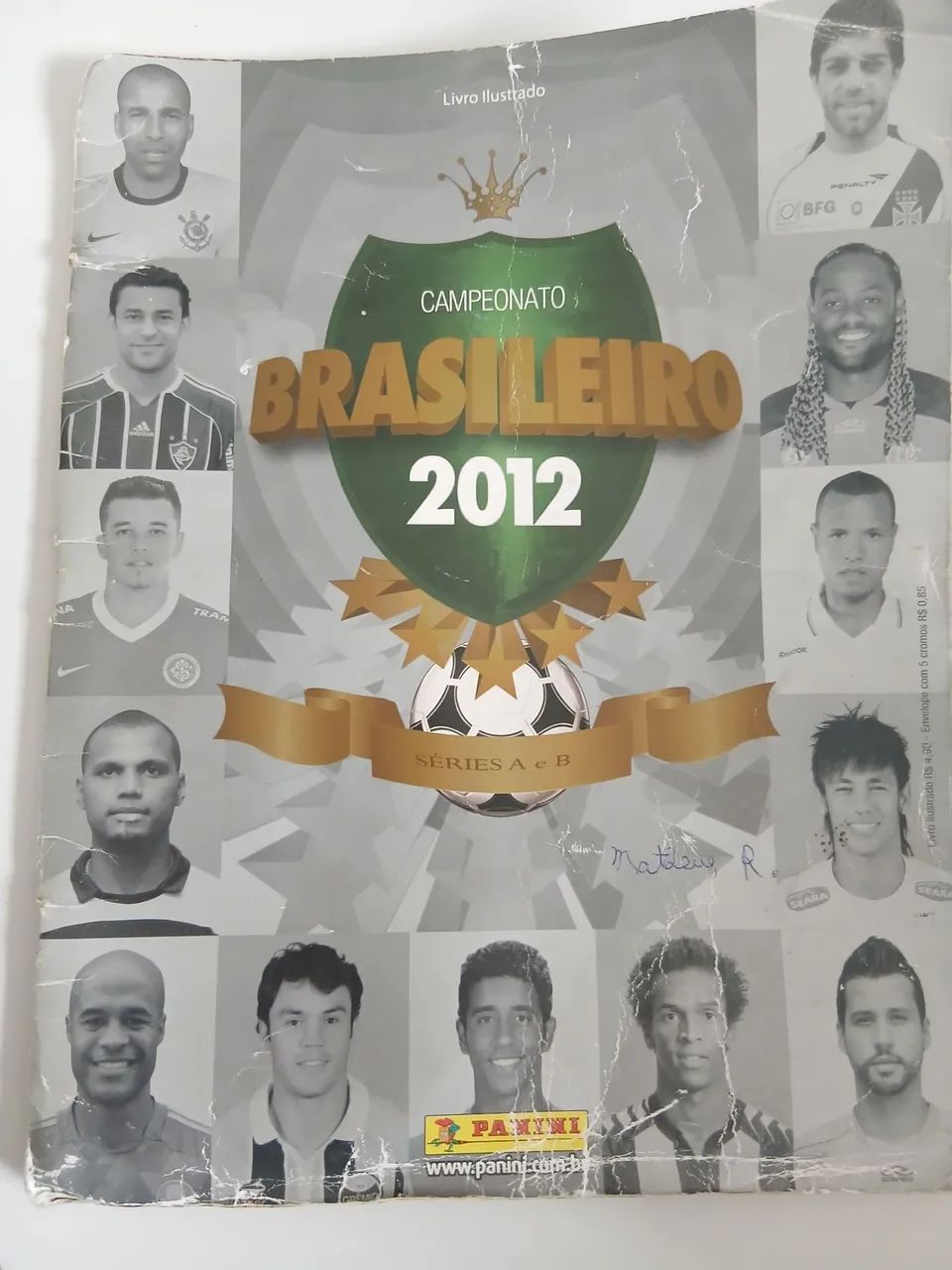Álbum figurinha brasileiro 2012. - leia