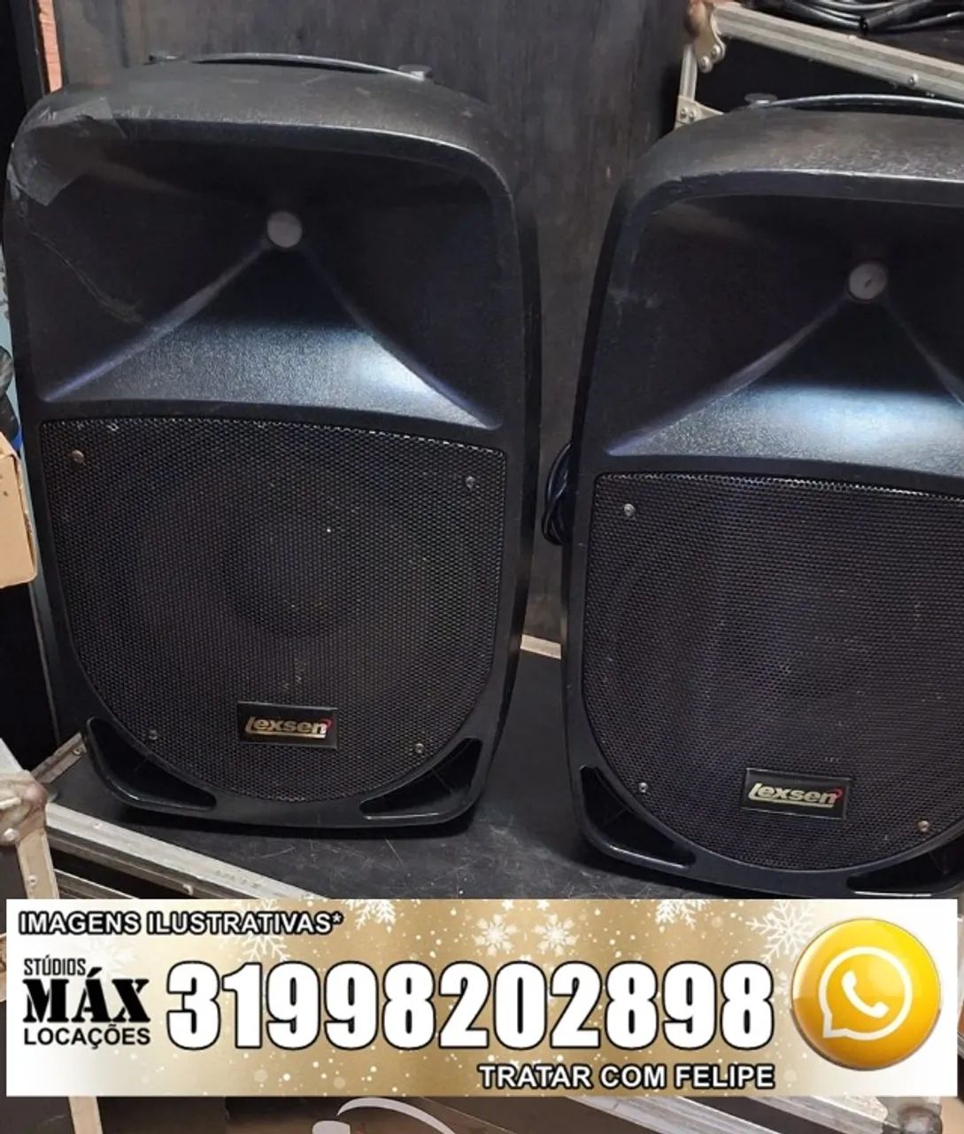 Aluguel de caixas ativas profissionais - Foto 3