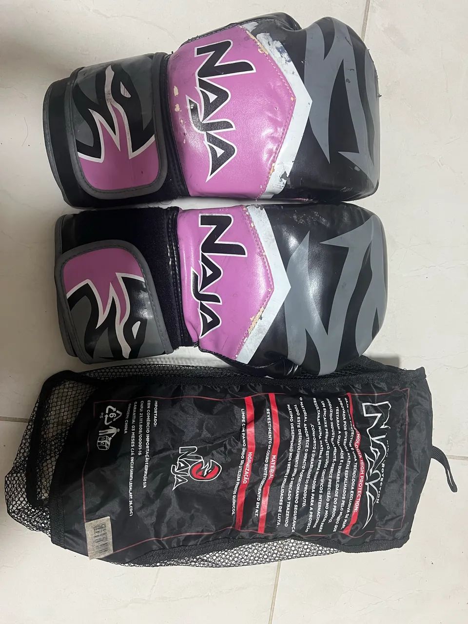 Luvas de Boxe/Muay Thay 10oz