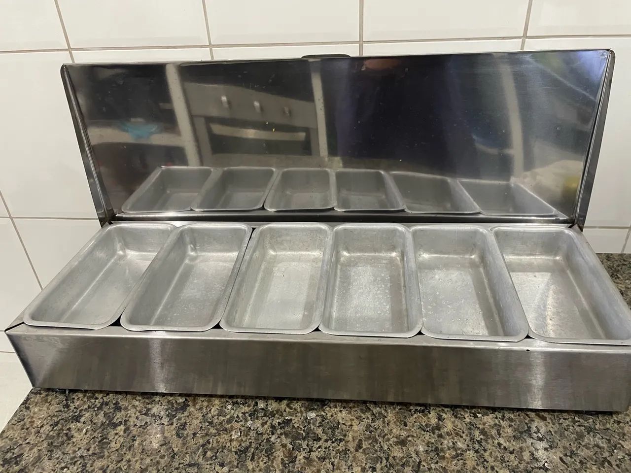 Condimentadora inox