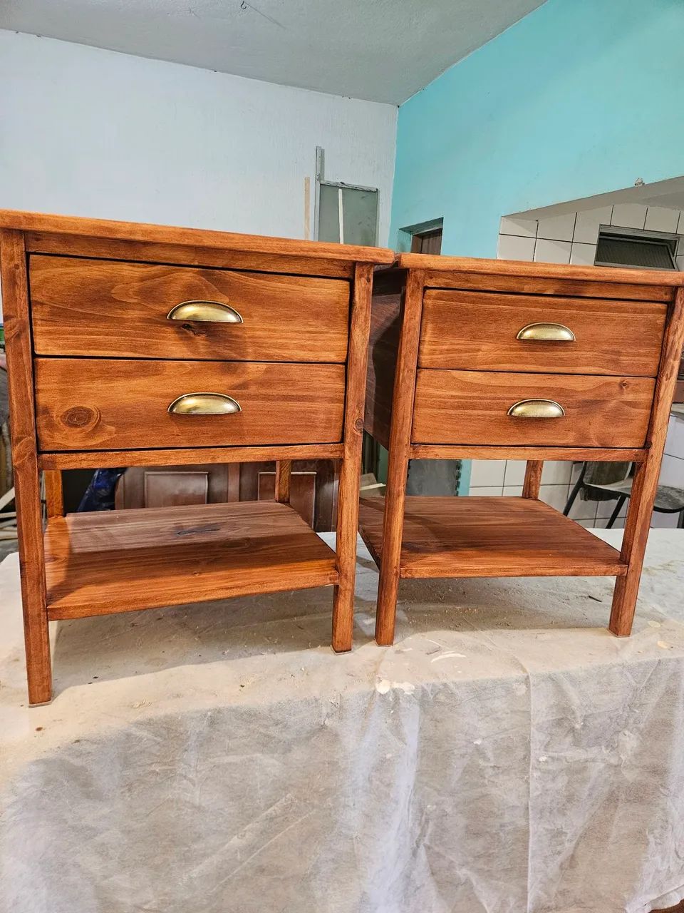 Novos - Criado mudo/Mesa de cabeceiras - Foto 5