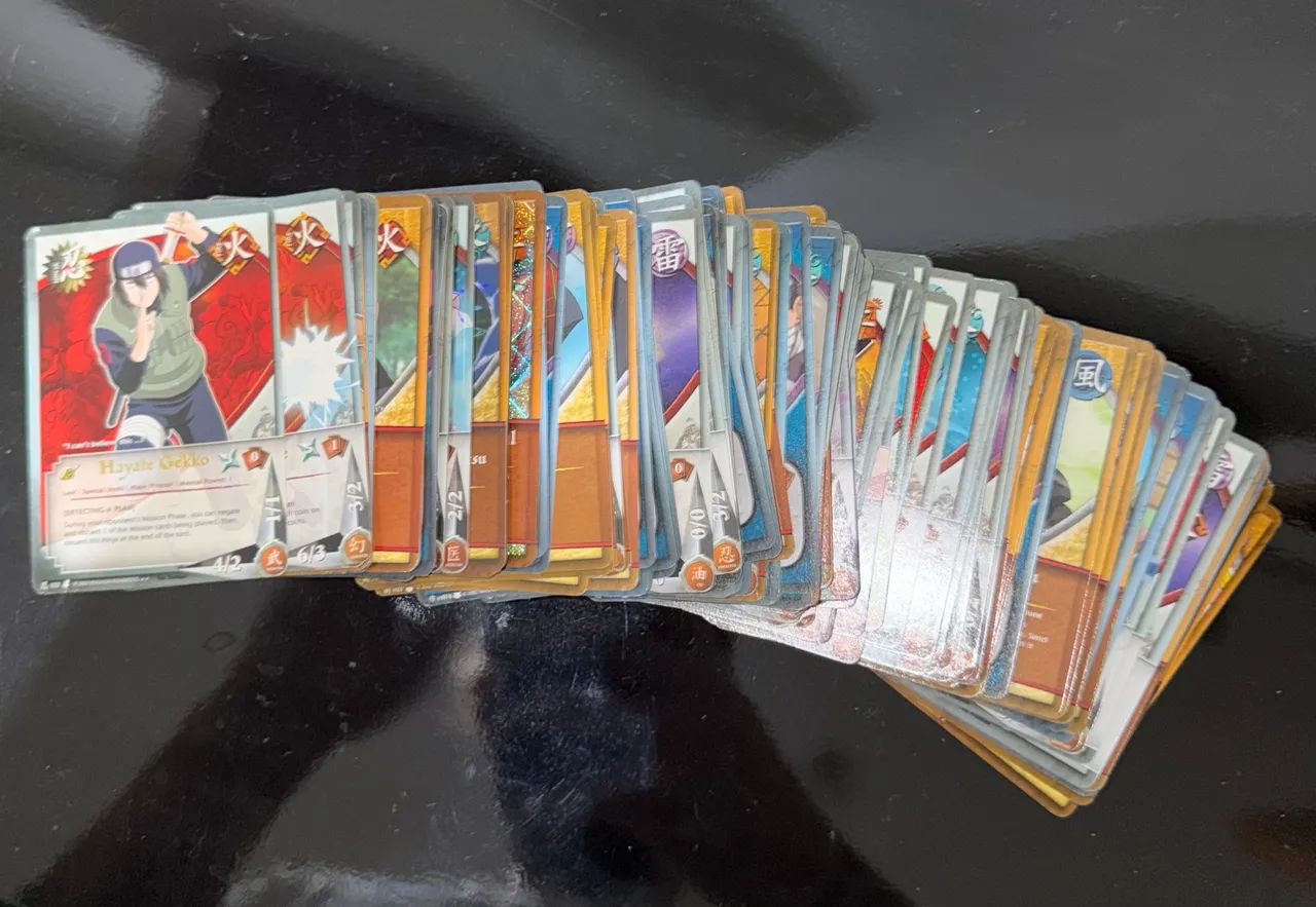 Lote TCG / CCG vintage 2002 Naruto (bandai) -106 cartas - Hobbies
