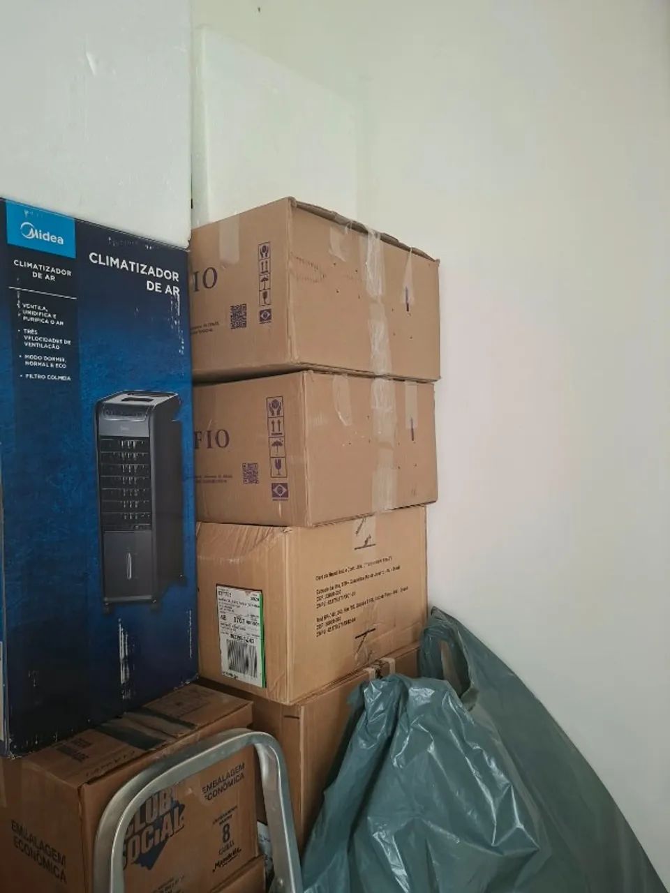 Caixas de papelão 