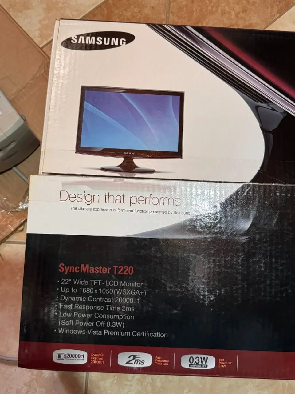 MONITOR SAMSUNG SYNCMASTER T220 - NOVO (C003) - Foto 4