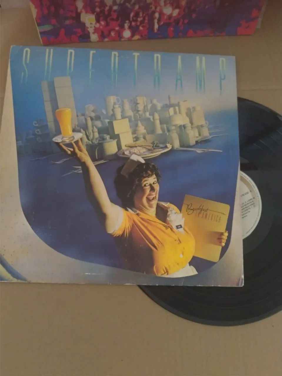 Box com 3 álbuns de vinil - Supertramp - Foto 4