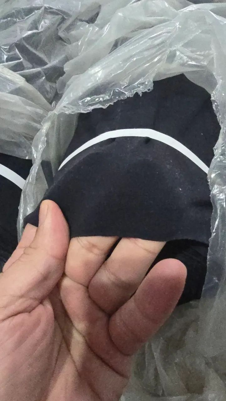 Tecido suplex preto 250 gramatura 94% poliester e 6% elastano