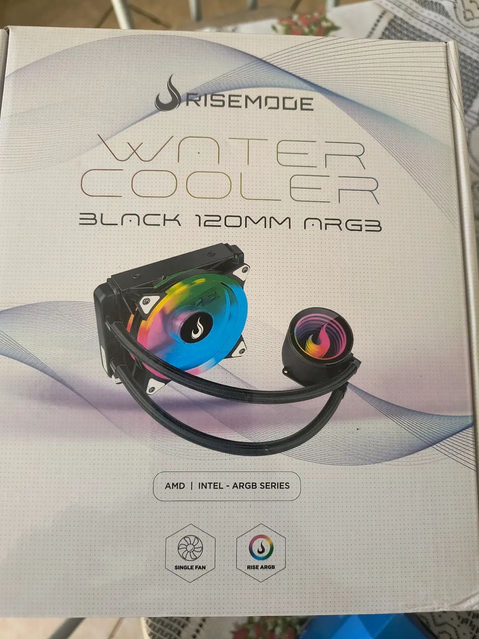 Water cooler 120mm rise mode ARGB