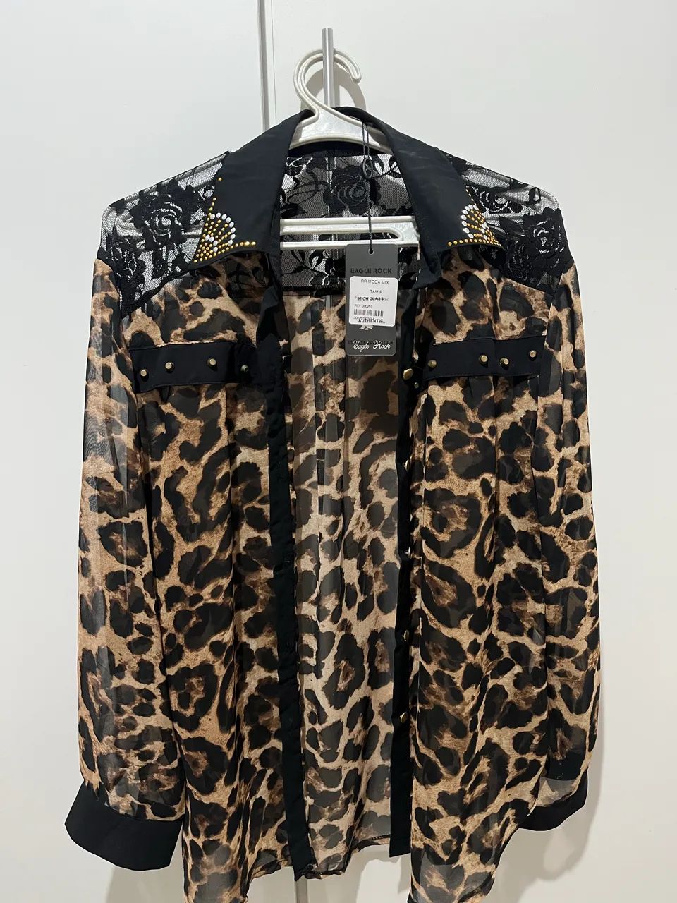 Blusa Manga Longa Onça 