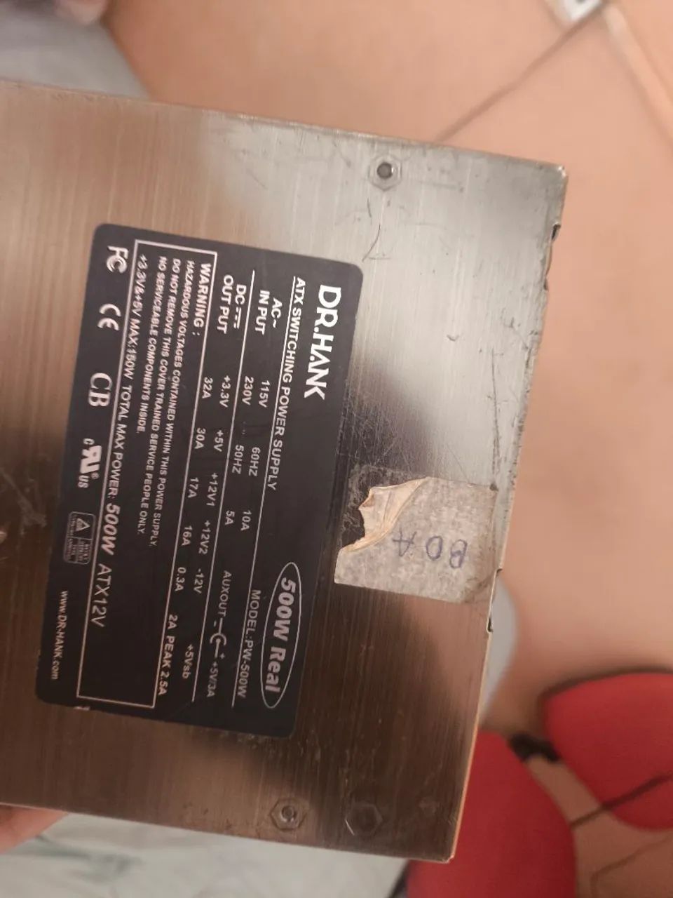 fonte 500w chaveada  - Foto 3