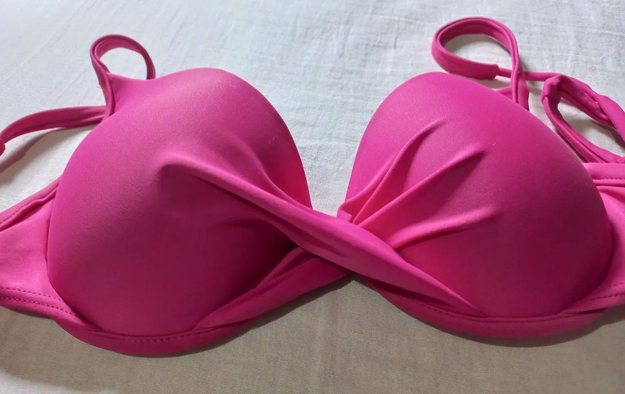 Top de Biquíni Rosa Pink - Foto 2