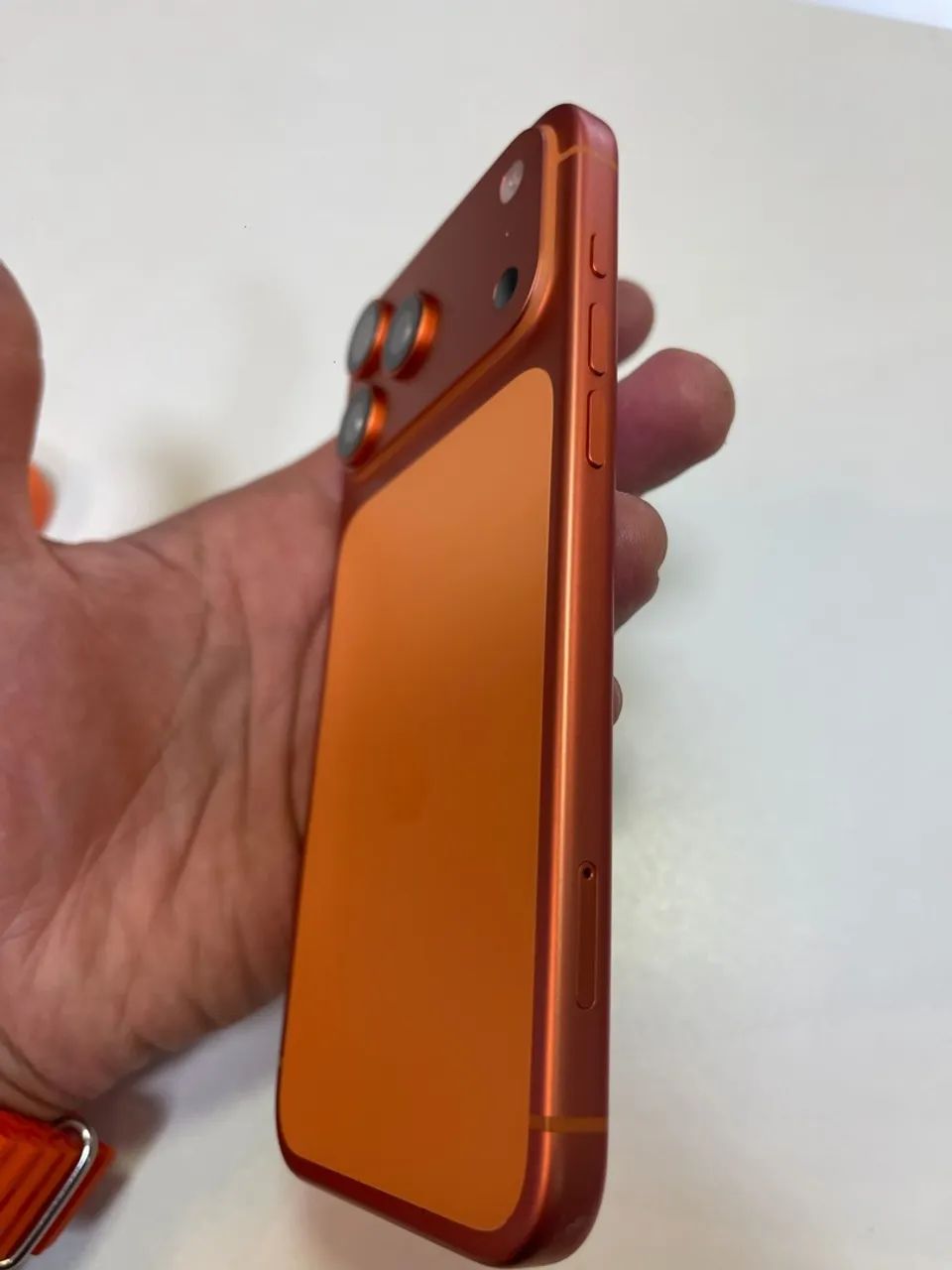 iPhone 17 pro max 256Gb laranja com nota fiscal  - Foto 5