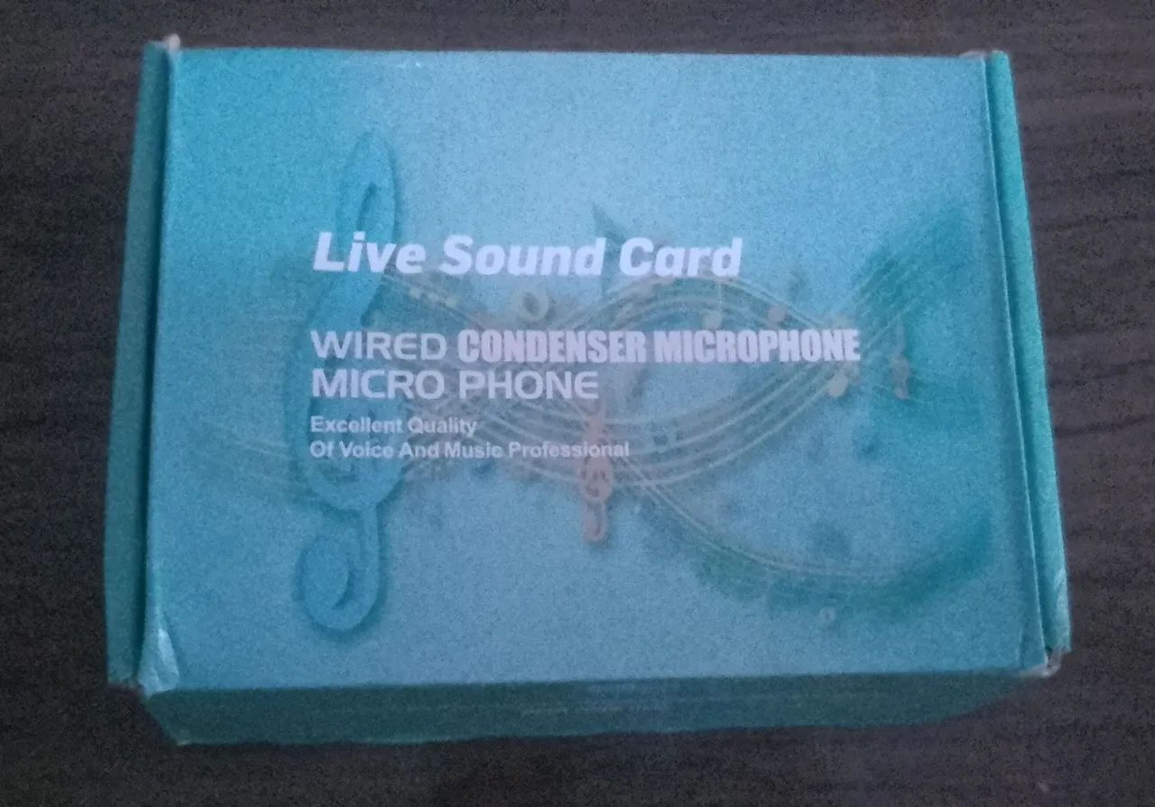 Placa de Som Externa Live Sound Card para Celular e PC - Foto 3