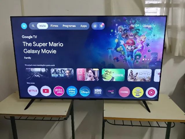 Tv 50 polegadas 4k marca SEMP UHD bluetooth SmartTv Full HD 