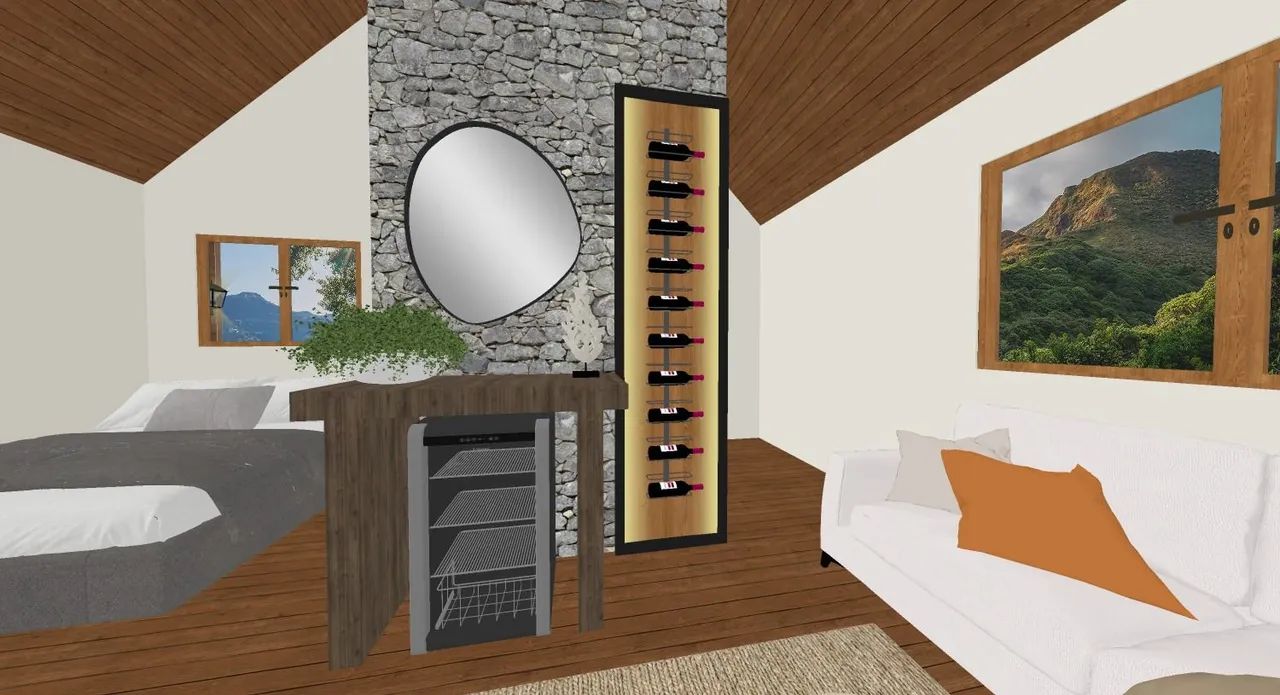 Imagens 3D | Projetos em 3D | Planta Baixa - Foto 3