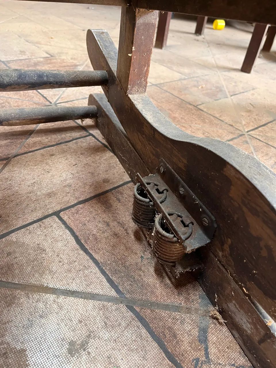 Cadeira de balanço grande 