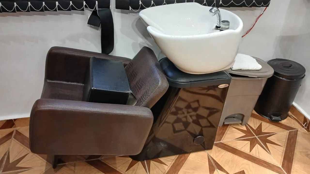 CADEIRA E LAVATÓRIO PARA SALÃO  - Foto 2