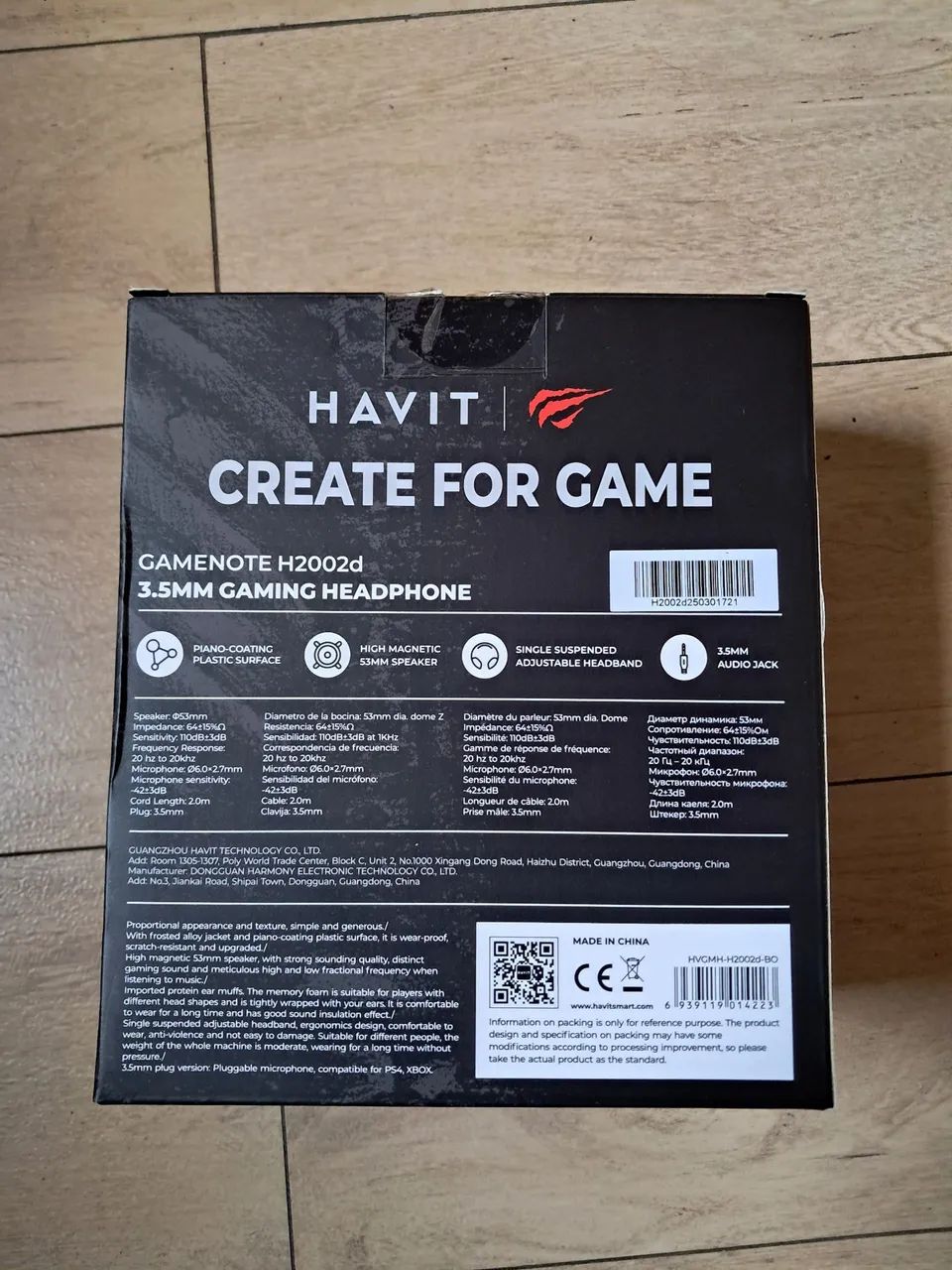 HEADSET GAMENOTE H2002D HAVIT - Foto 2