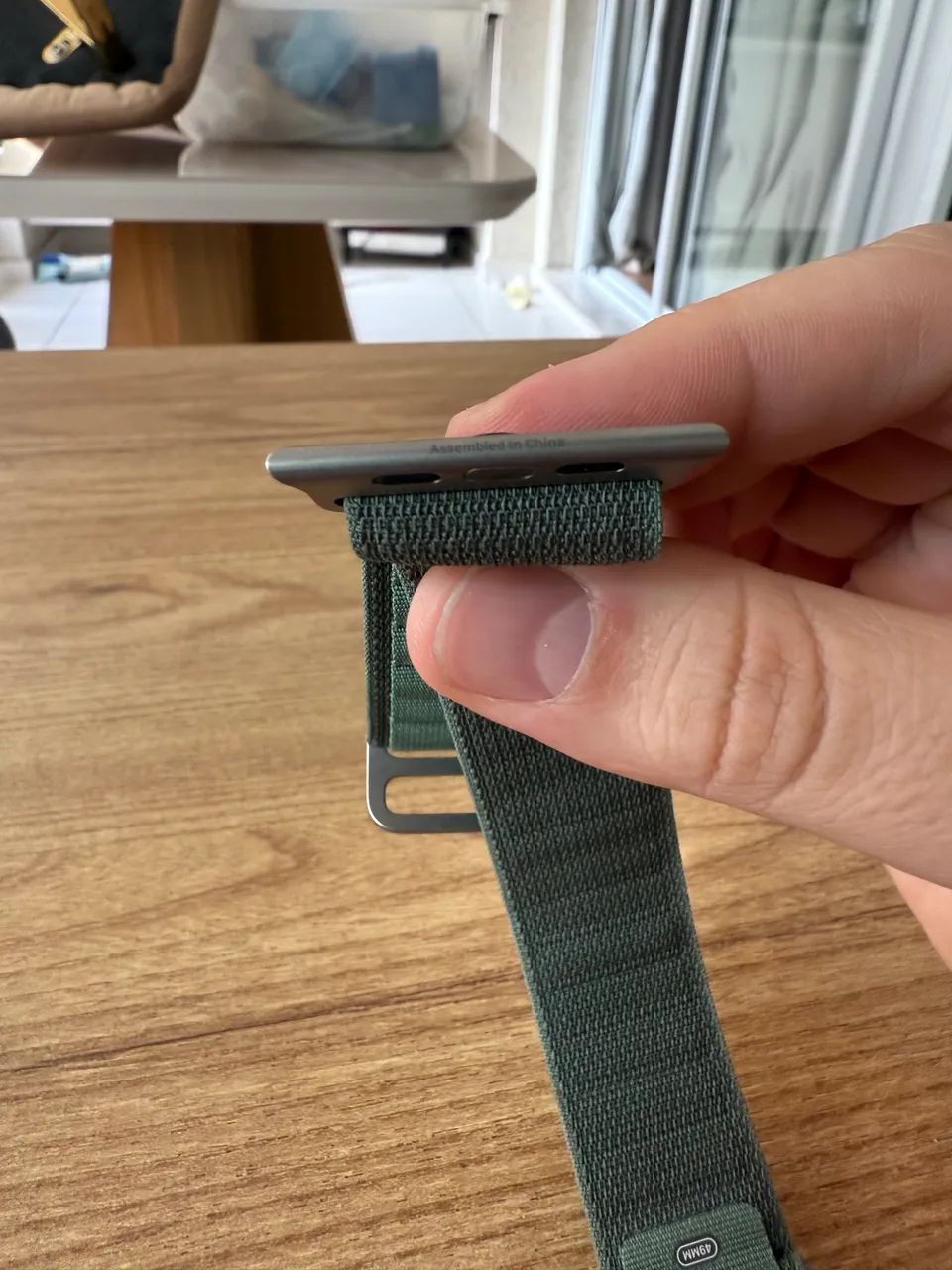 Pulseira original Apple - Loop olive - tamanho M  - Apple Watch Ultra - Foto 5
