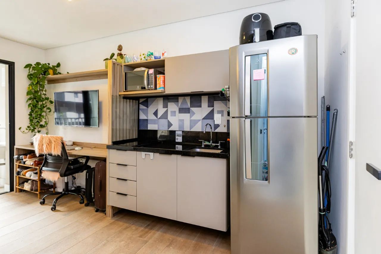 Studio para venda em Pinheiros com 1 quarto, 35m² - Foto 3