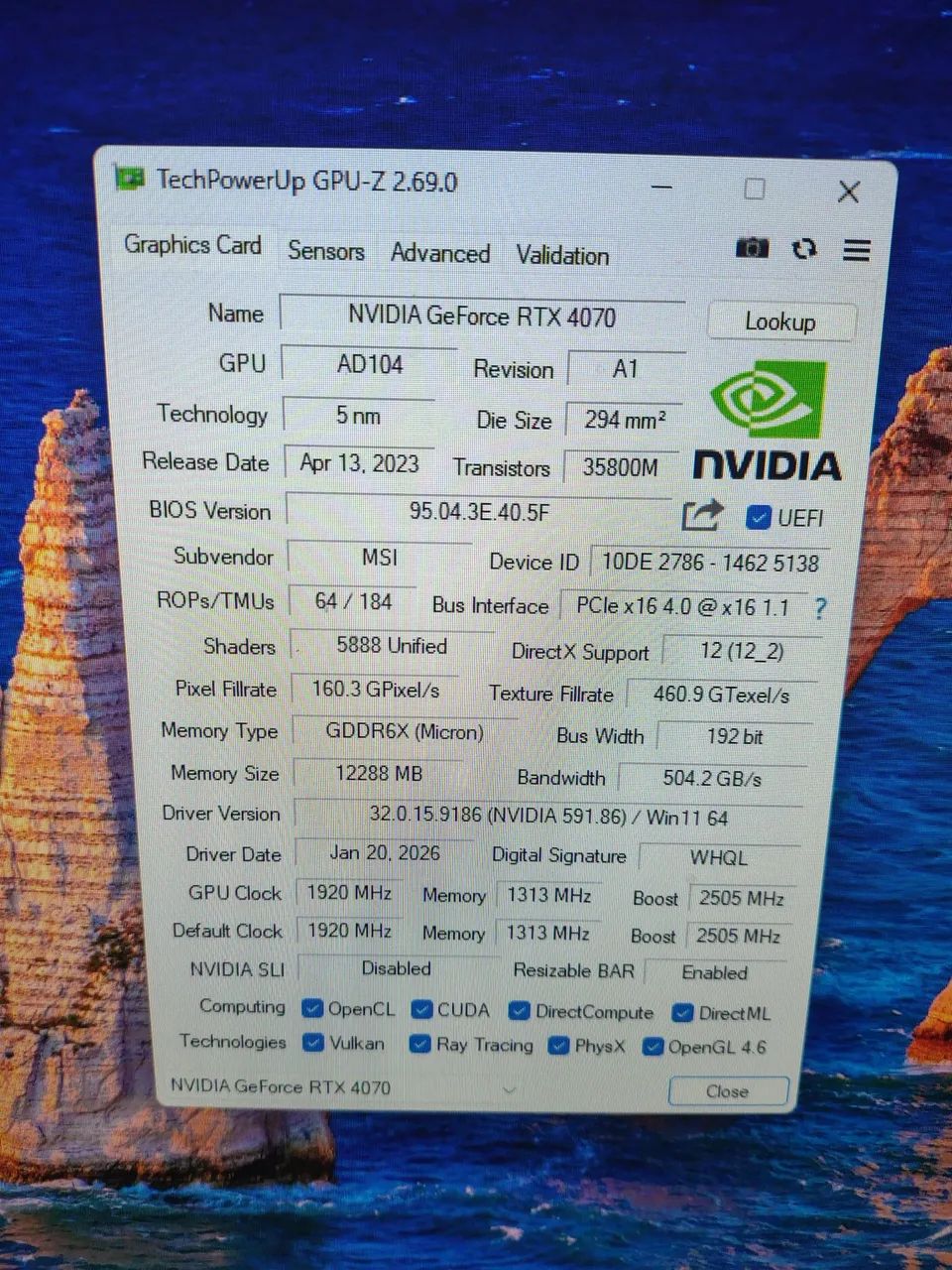 MSI RTX 4070 12GB 2x OC ACEITO RTX 5060 E VOLTA.. - Foto 4