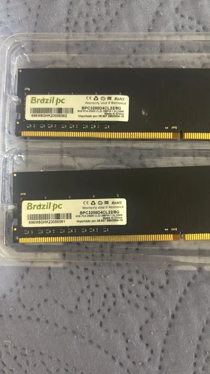 MEMÓRIA RAM 16GB DDR4 (8x2) 3200mhz  - Foto 2