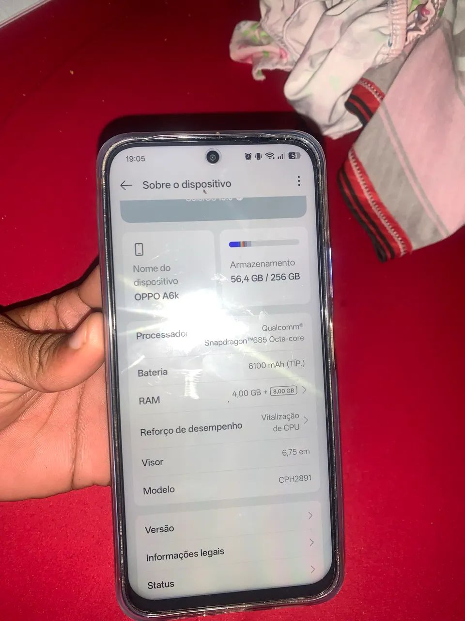 Vendo celular OPPO A6k 