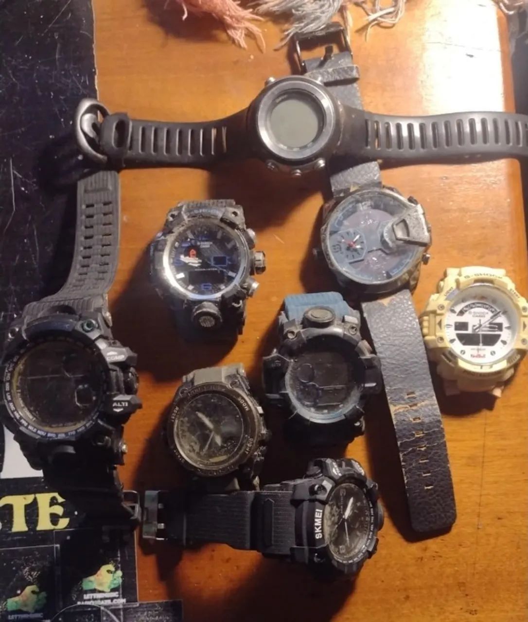 Relógios usados lote