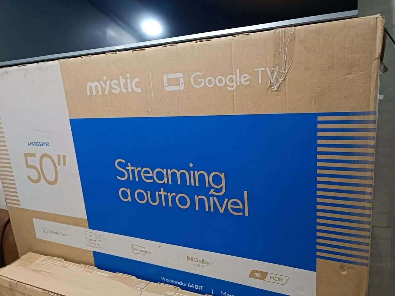 Telão smart Android 50 nova