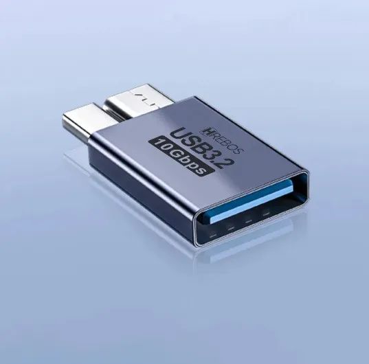 Adaptador Micro-B para USB Hrebos AD-232 - 3.2 + 10Gbps USB FEMEA X HD EXTERNO 3.2 - Foto 3