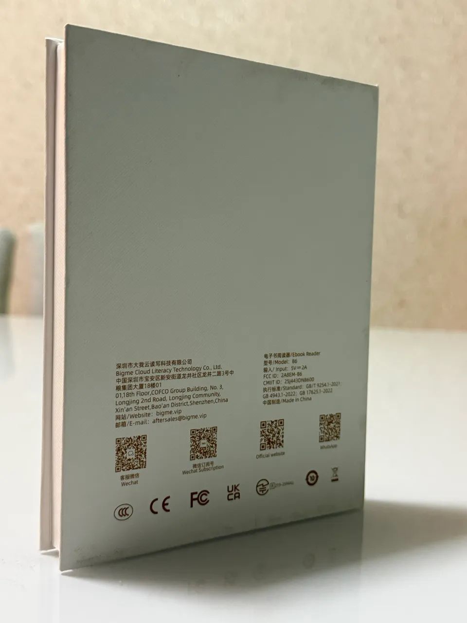 Leitor de Ebook Colorido Bigme B6, Tablet e-Paper de 6 Polegadas, 4GB+64GB Android 14 - Foto 3