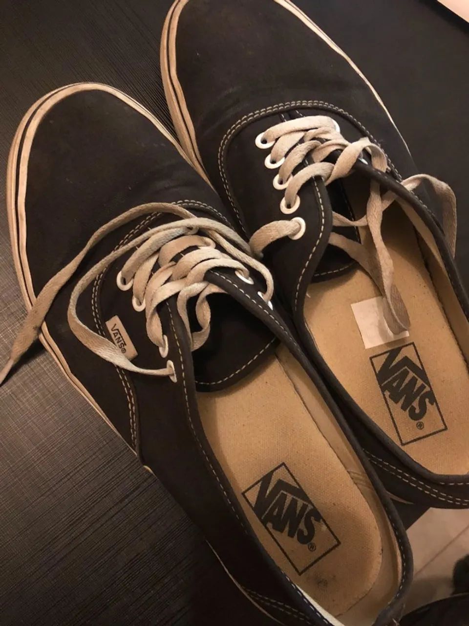 tênis vans authentic classic preto 42 - Foto 4