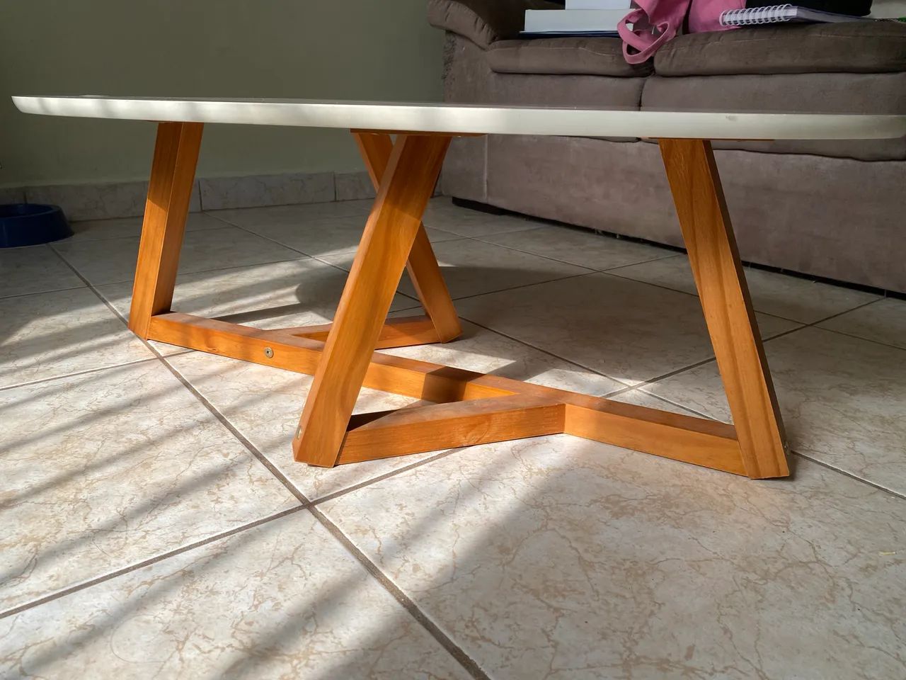 ESTOU ME MUDANDO, LEVE TUDO - Mesa de centro branca - Foto 4