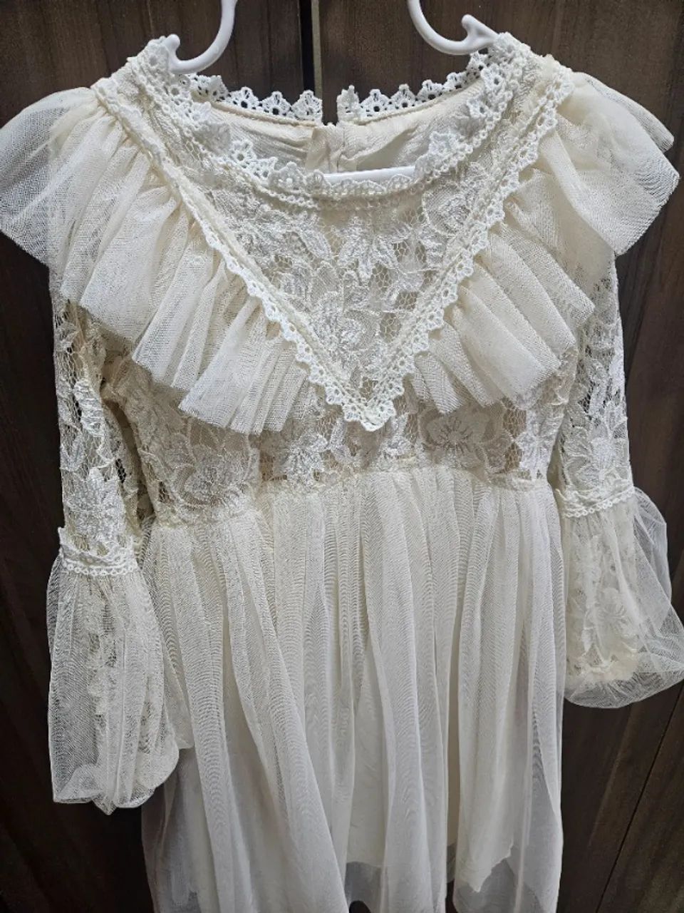 Vestido infantil renda  - Foto 5