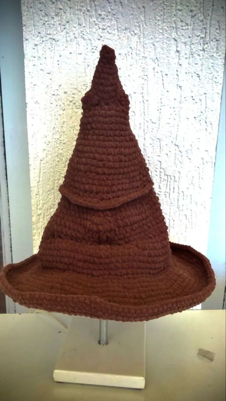Chapéu Seletor de crochê do Harry Potter - Foto 2
