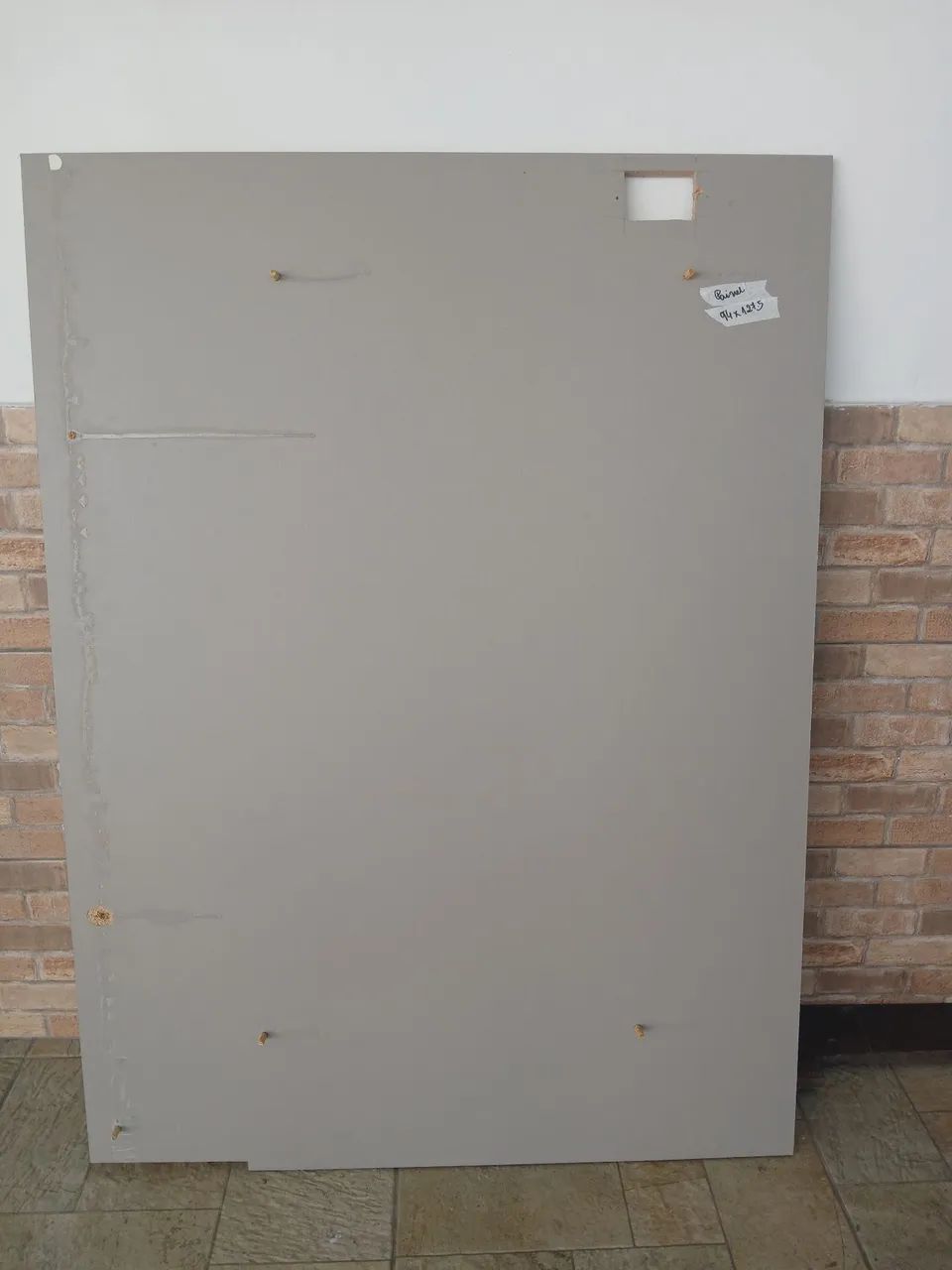Painel madeira MDF cinza 15mm. - Foto 4