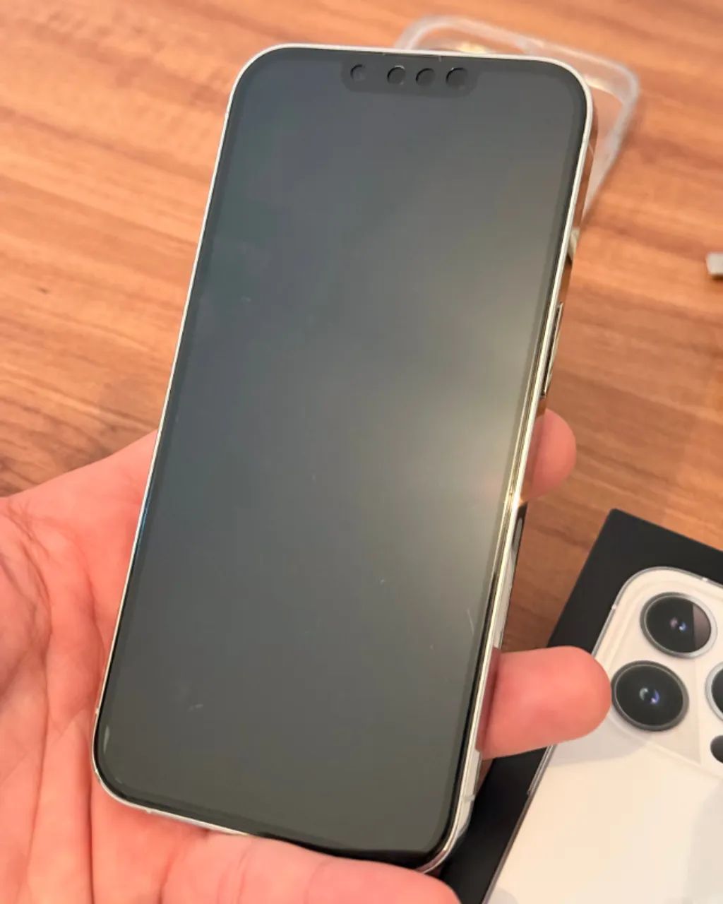 iPhone 13 Pro Branco 256 GB - Foto 3