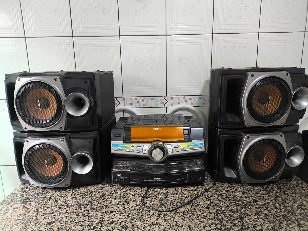 Mini system Sony Zux9 - Aparelhos de Som - Tatuquara, Curitiba