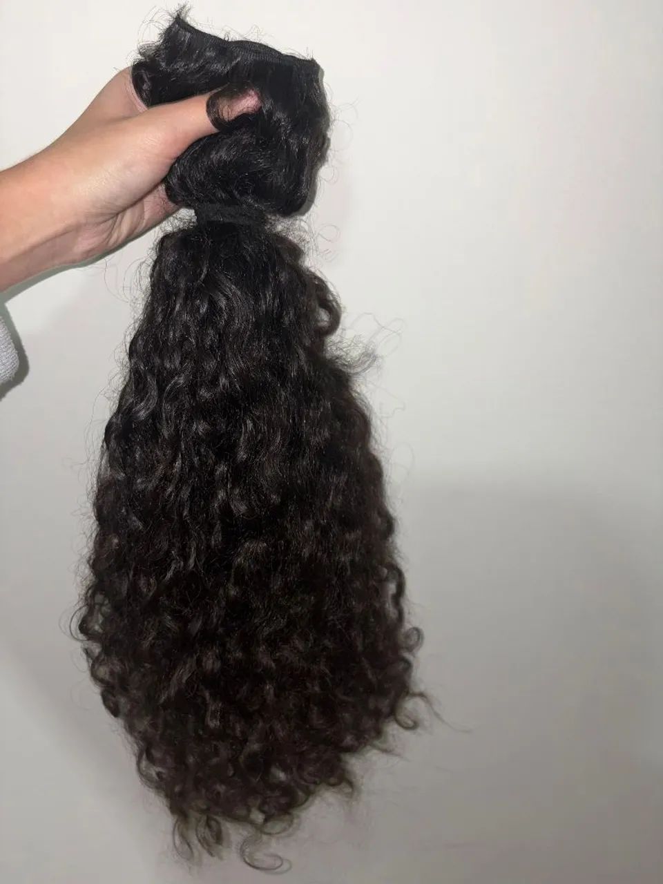 Cabelo cacheado virgem  impecável  - Foto 2