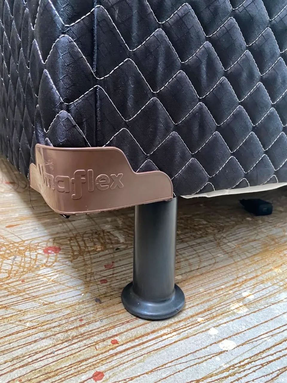 Vendo Cama Box (Box + Colchão) , Marca Umaflex e Cabeceira. - Foto 4