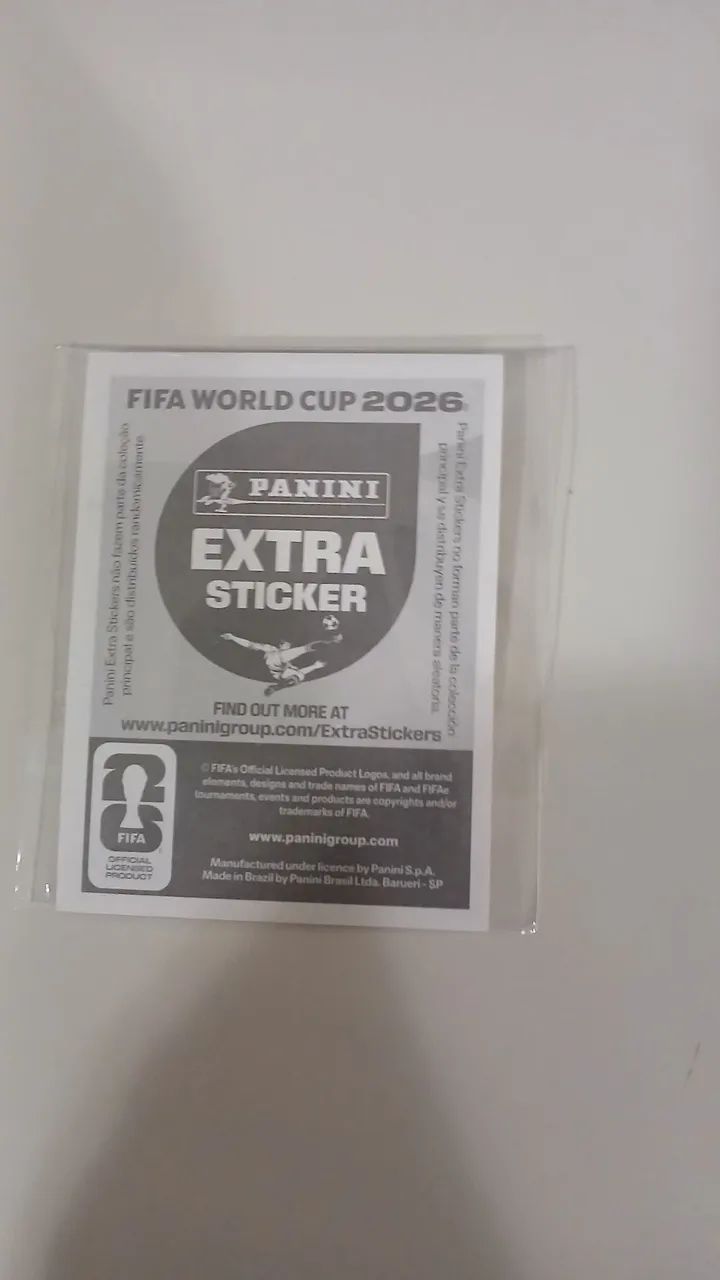 Extra Sticker Raúl Jiménez dourada 2026 - Foto 2