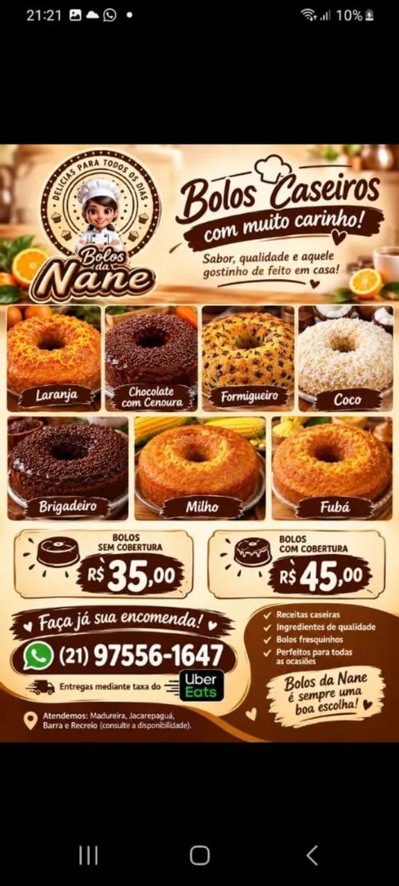 Bolos da Nane 