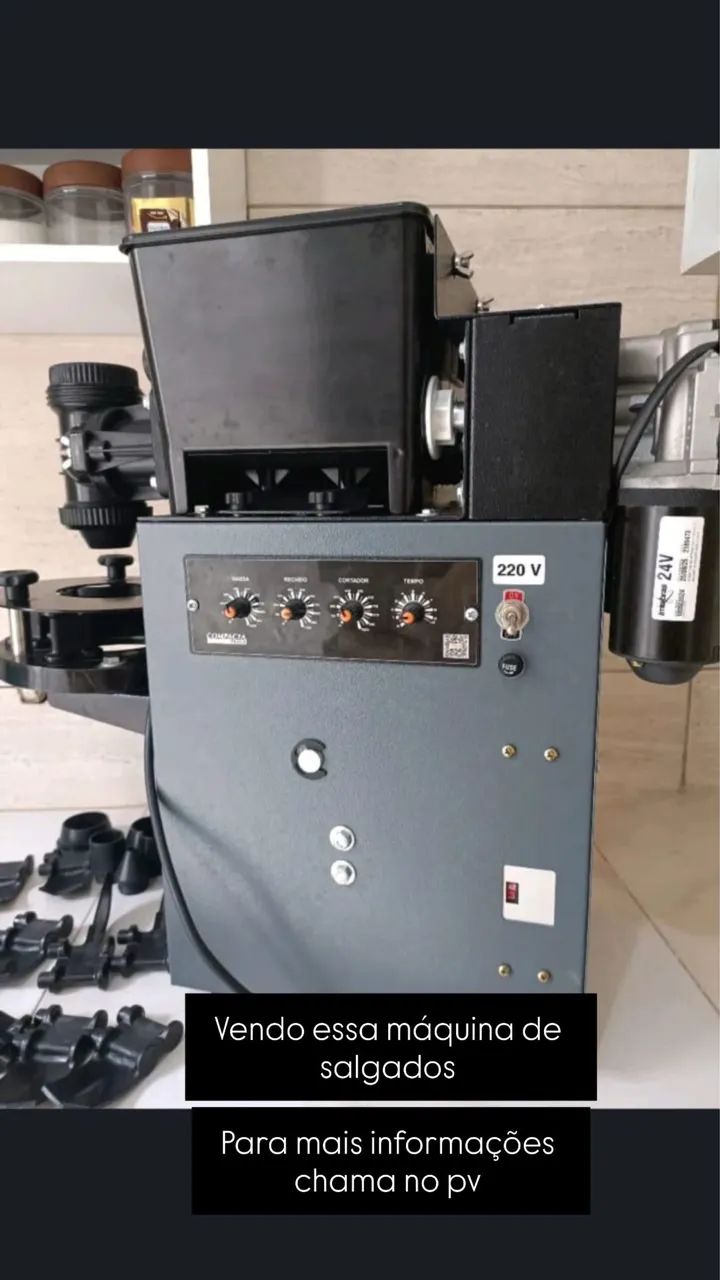Máquina de fazer salgados