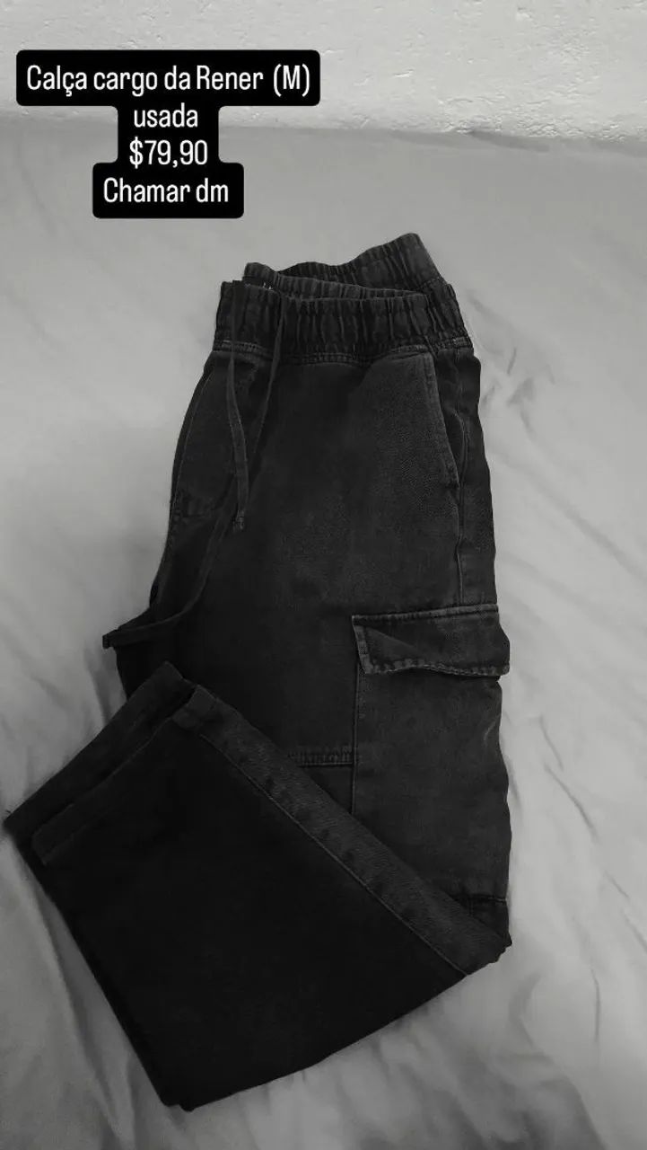 Calça cargo blue Steel (Rener)