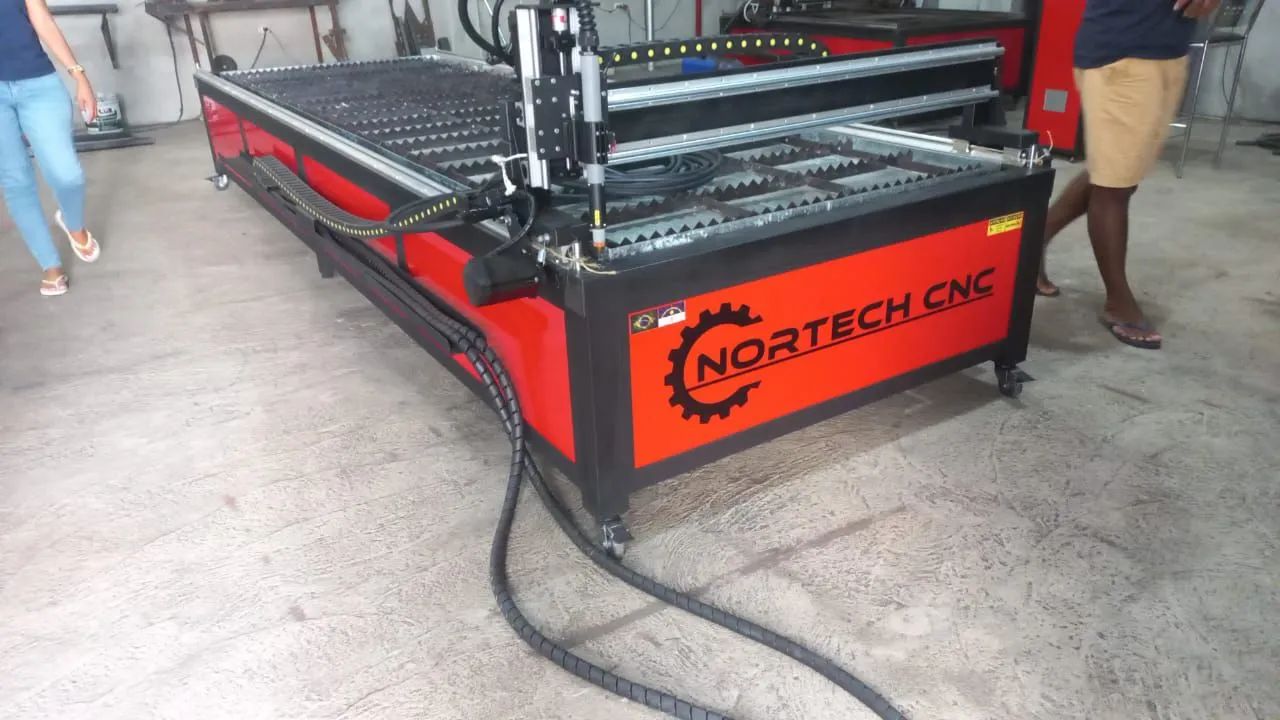 Máquina de Corte Plasma CNC Nortech - Foto 3