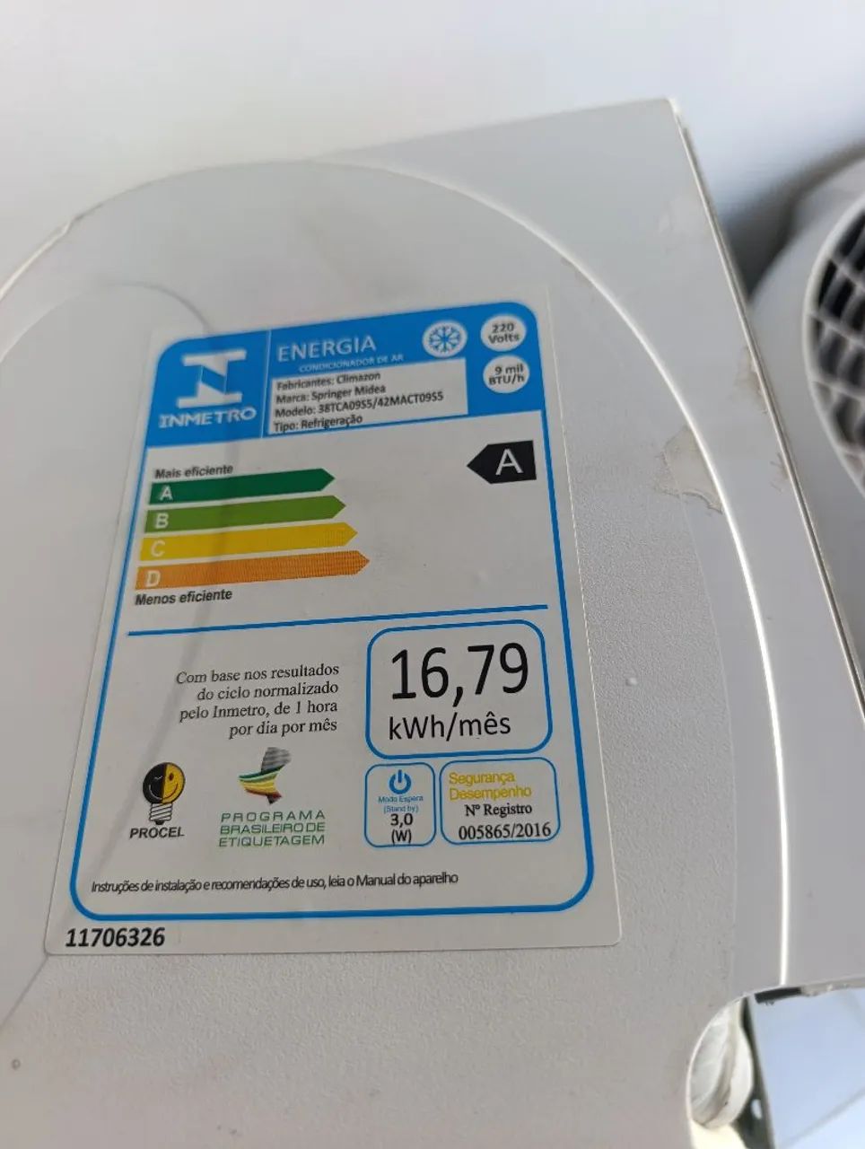 Central de ar 9btu inverter  - Foto 3