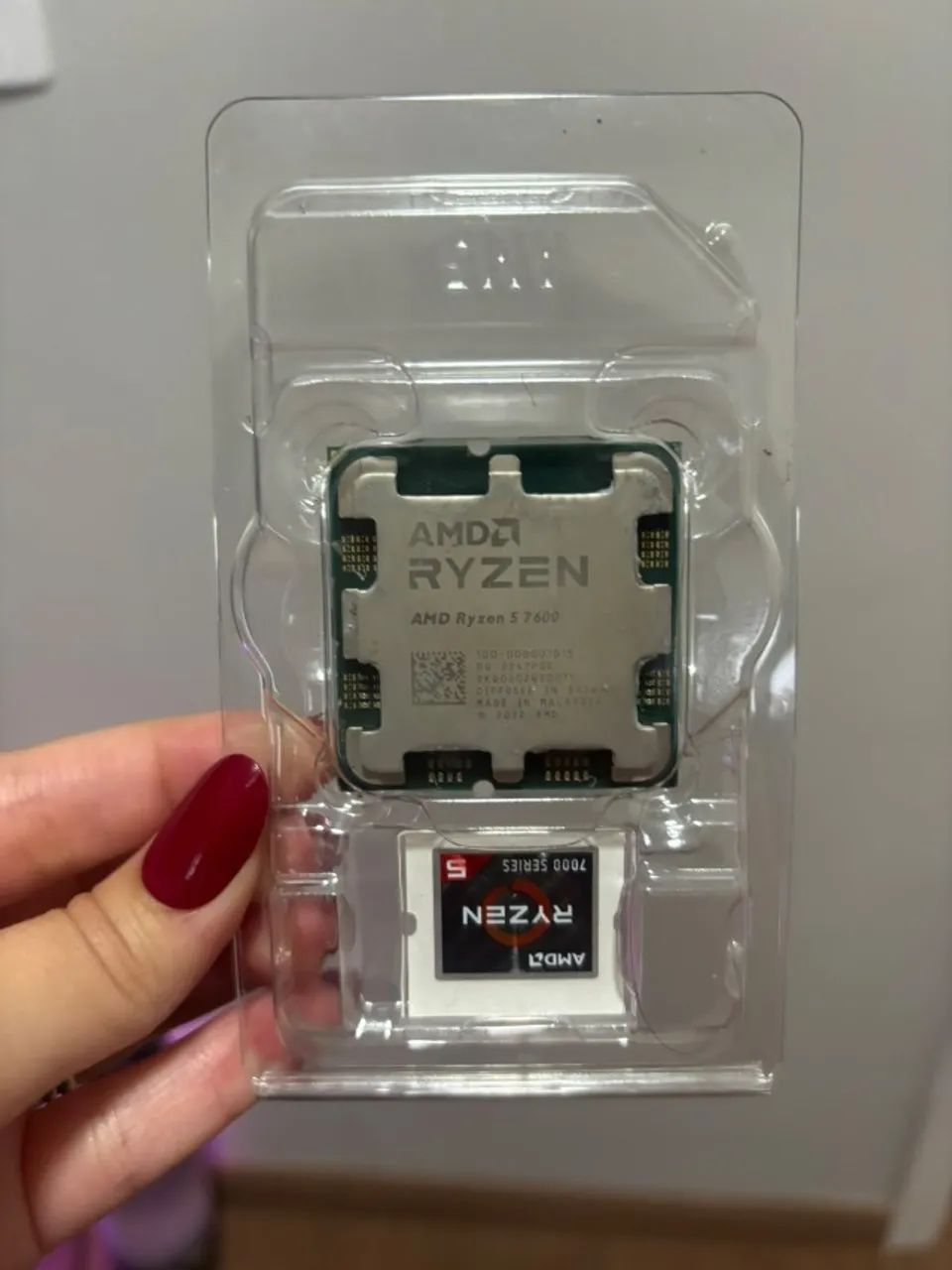Ryzen 5 7600 - 1 ano de uso