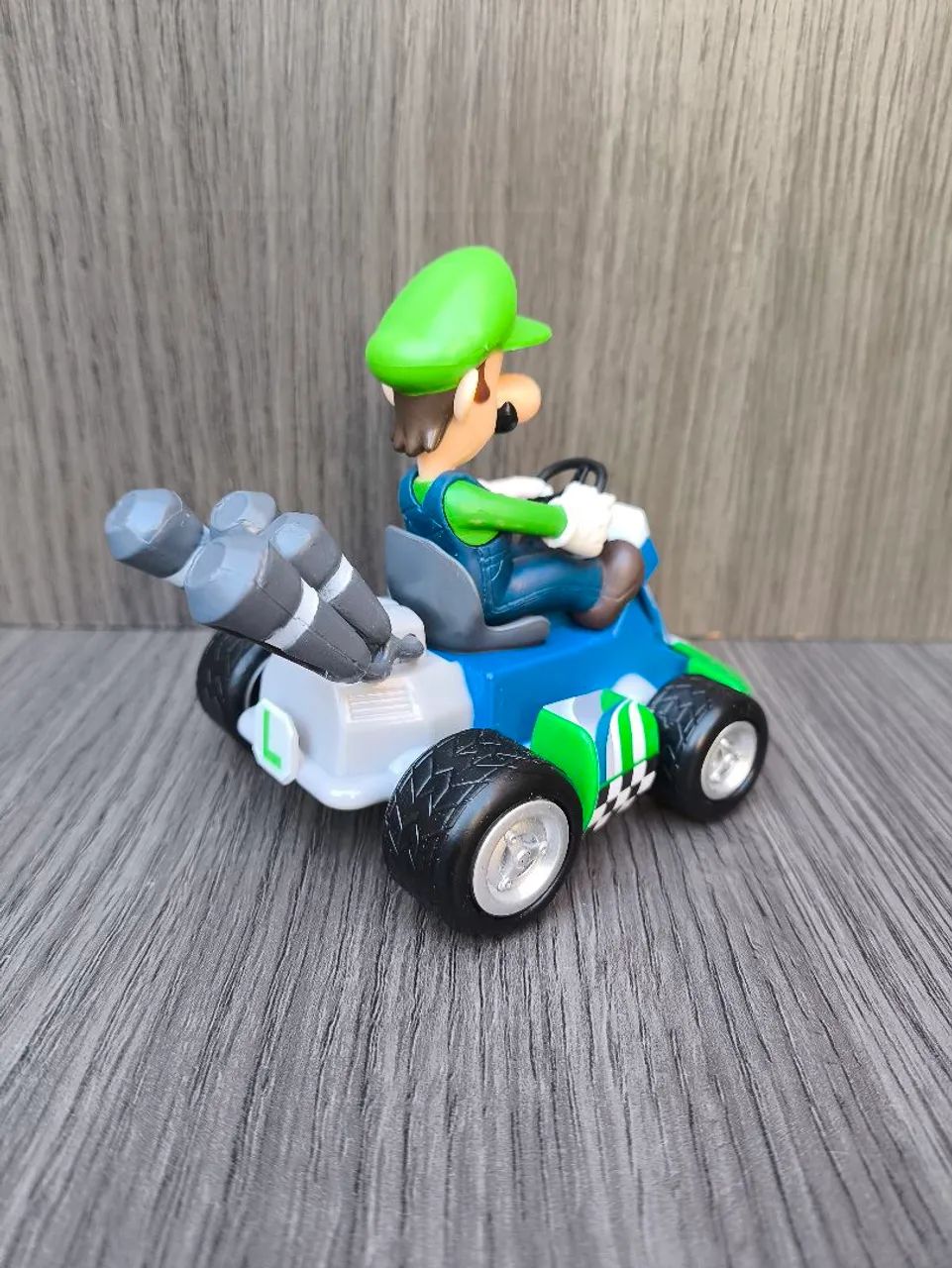 Luigi Miniatura Colecionável Mario Kart - Foto 2