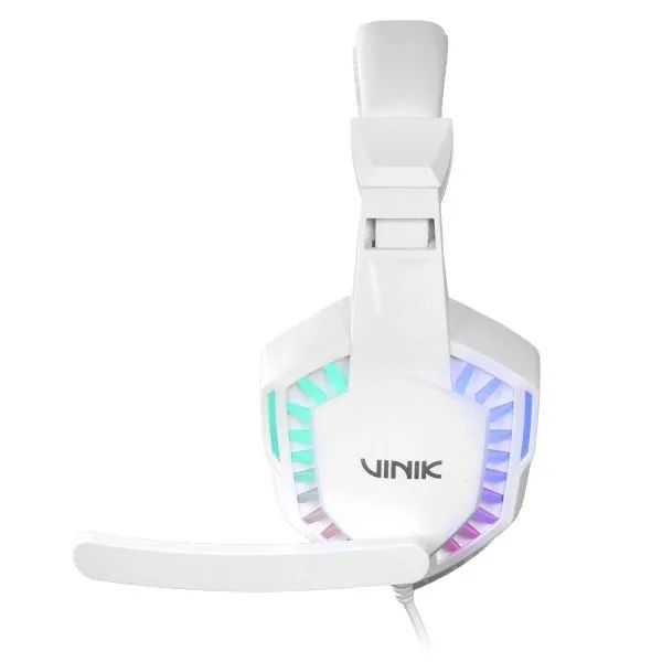 Headset Gamer Guardian Vinik Branco Led - Foto 3