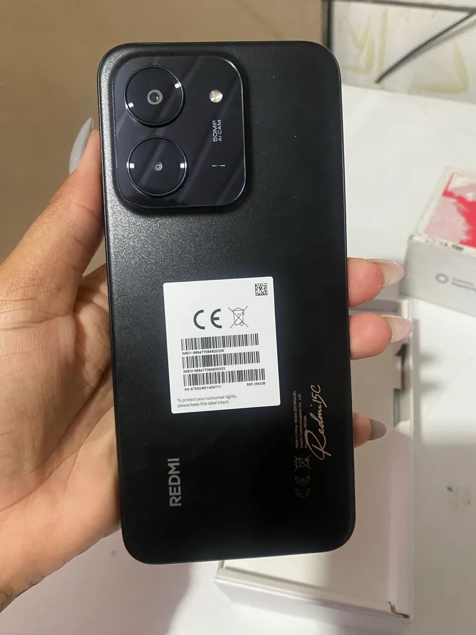 Celular Redmi e Relógio Redmi Watch Novo - Foto 5