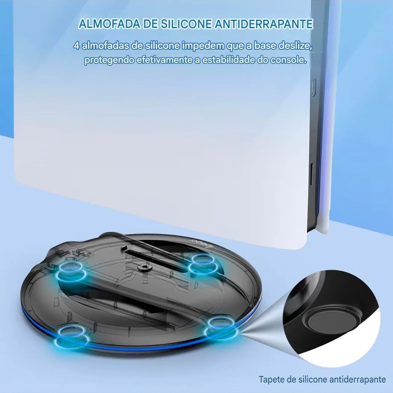 Base suporte PS5 Slim/PRO vertical  - Foto 3